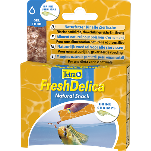 Tetra FreshDelica Brine Shrimps - Leckerbissen für Fische - Leckerli