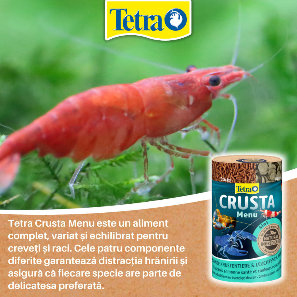 Tetra Crusta Menu – diversitate nutritivă într-un singur produs