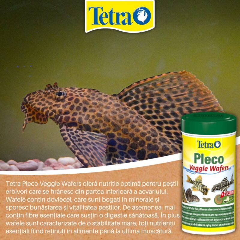 Tetra Pleco Veggie Wafers